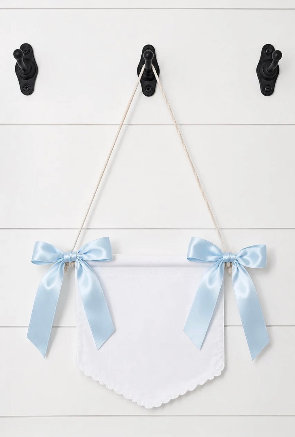 Cotton Canvas Baby Banner