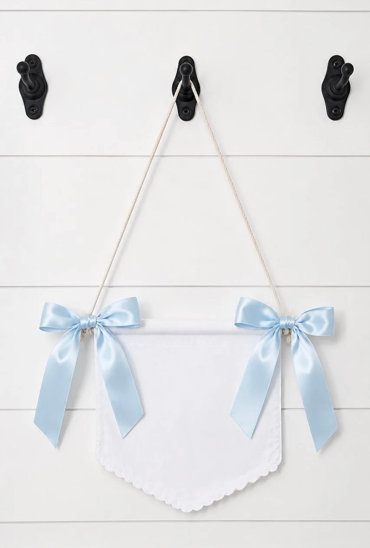Cotton Canvas Baby Banner