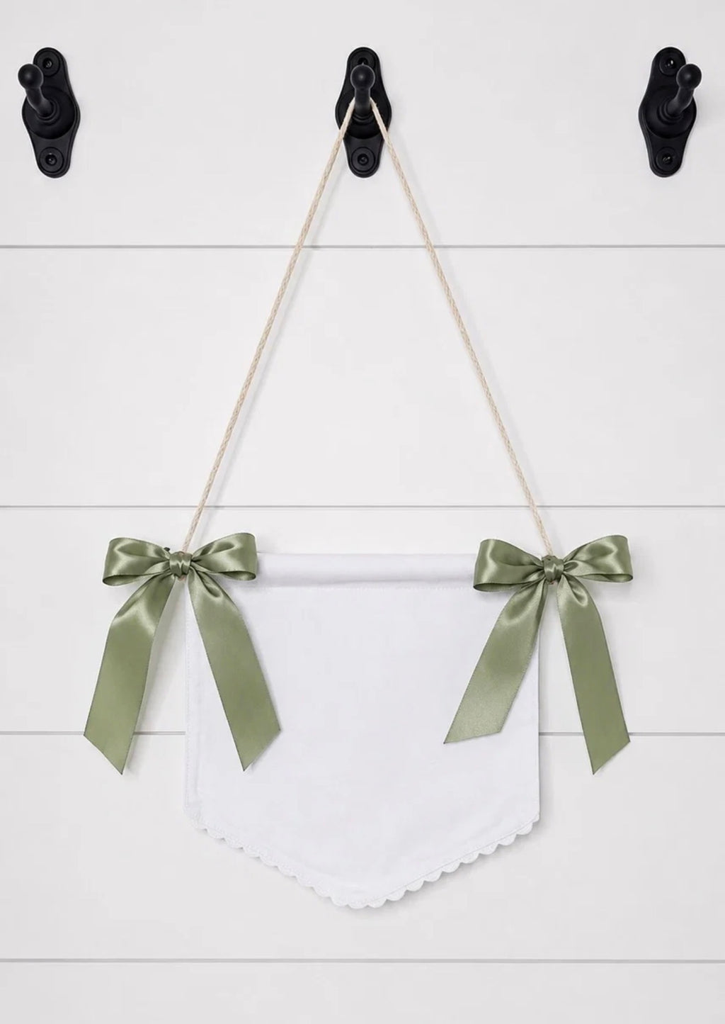 Cotton Canvas Baby Banner