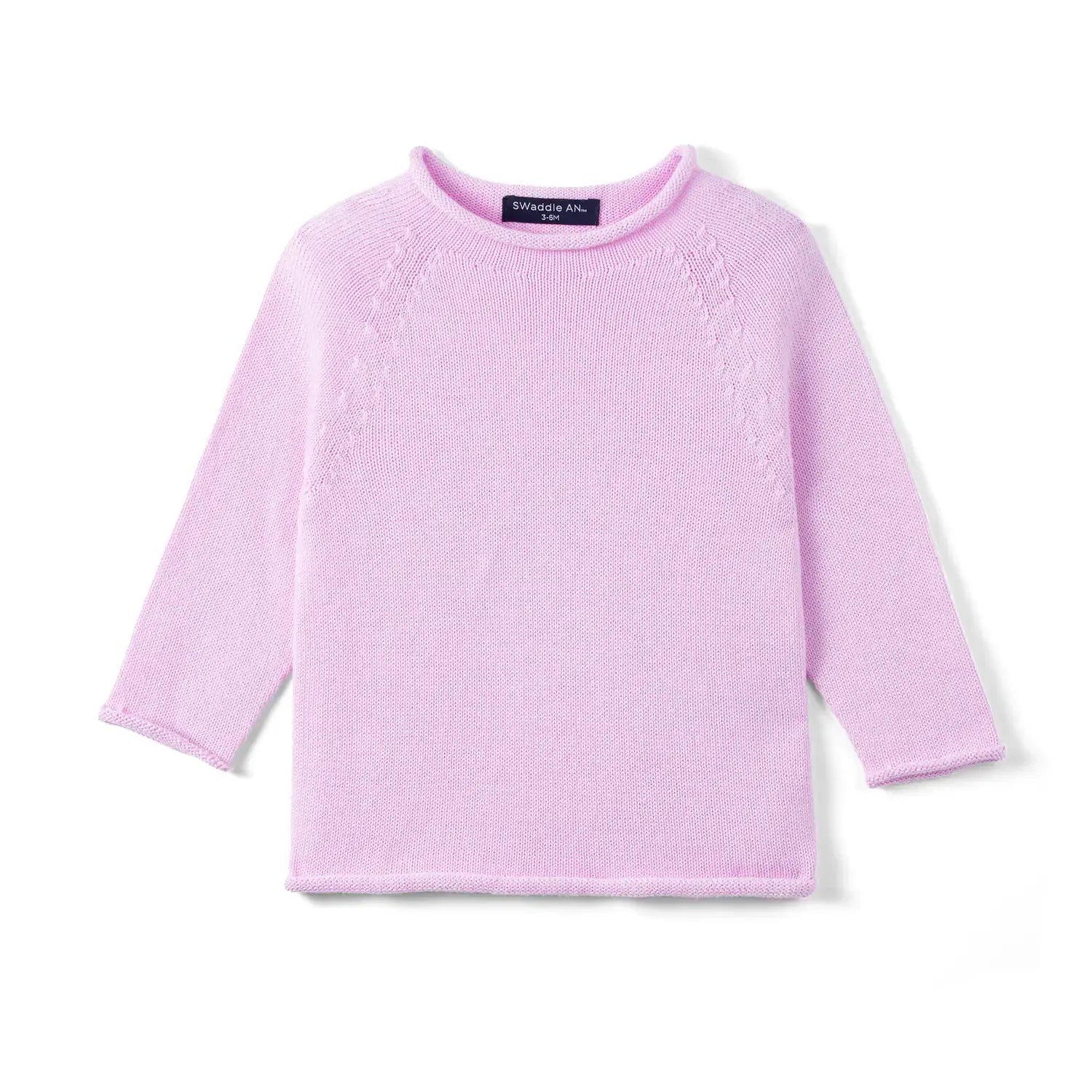 100% Cotton Baby Knit Rollneck Sweater