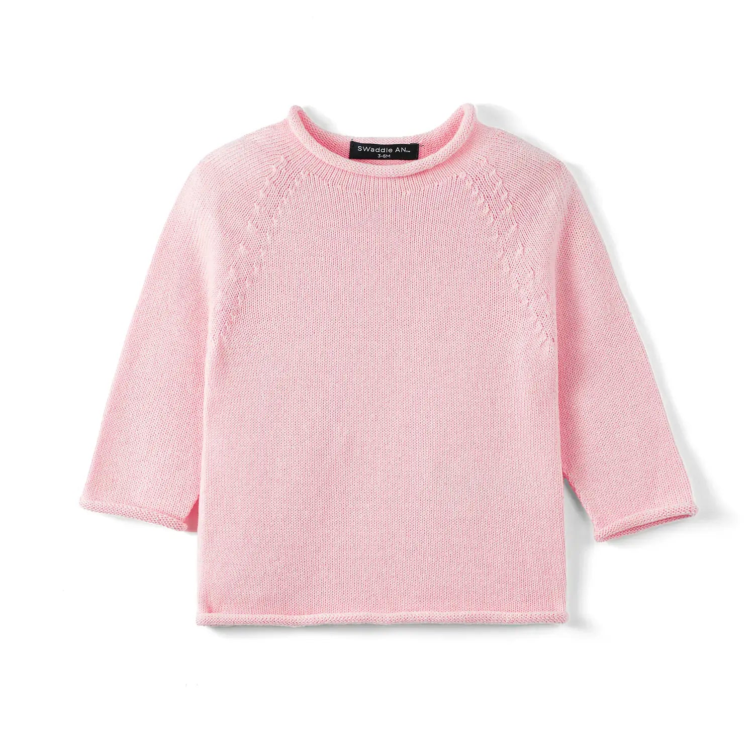 100% Cotton Baby Knit Rollneck Sweater