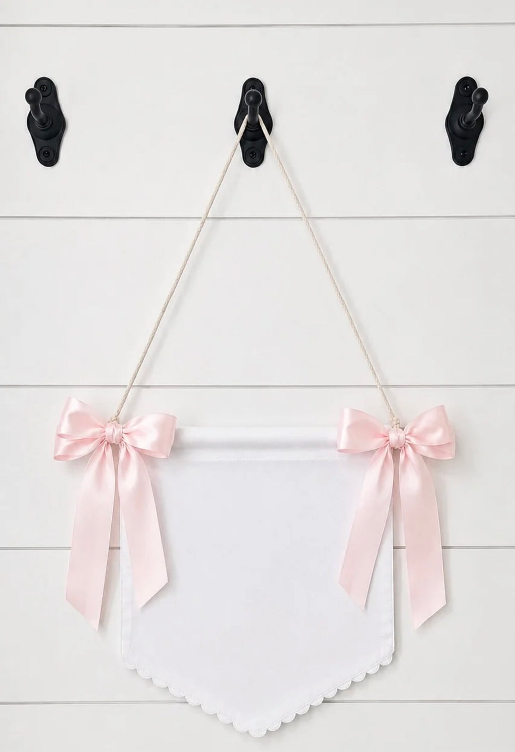 Cotton Canvas Baby Banner