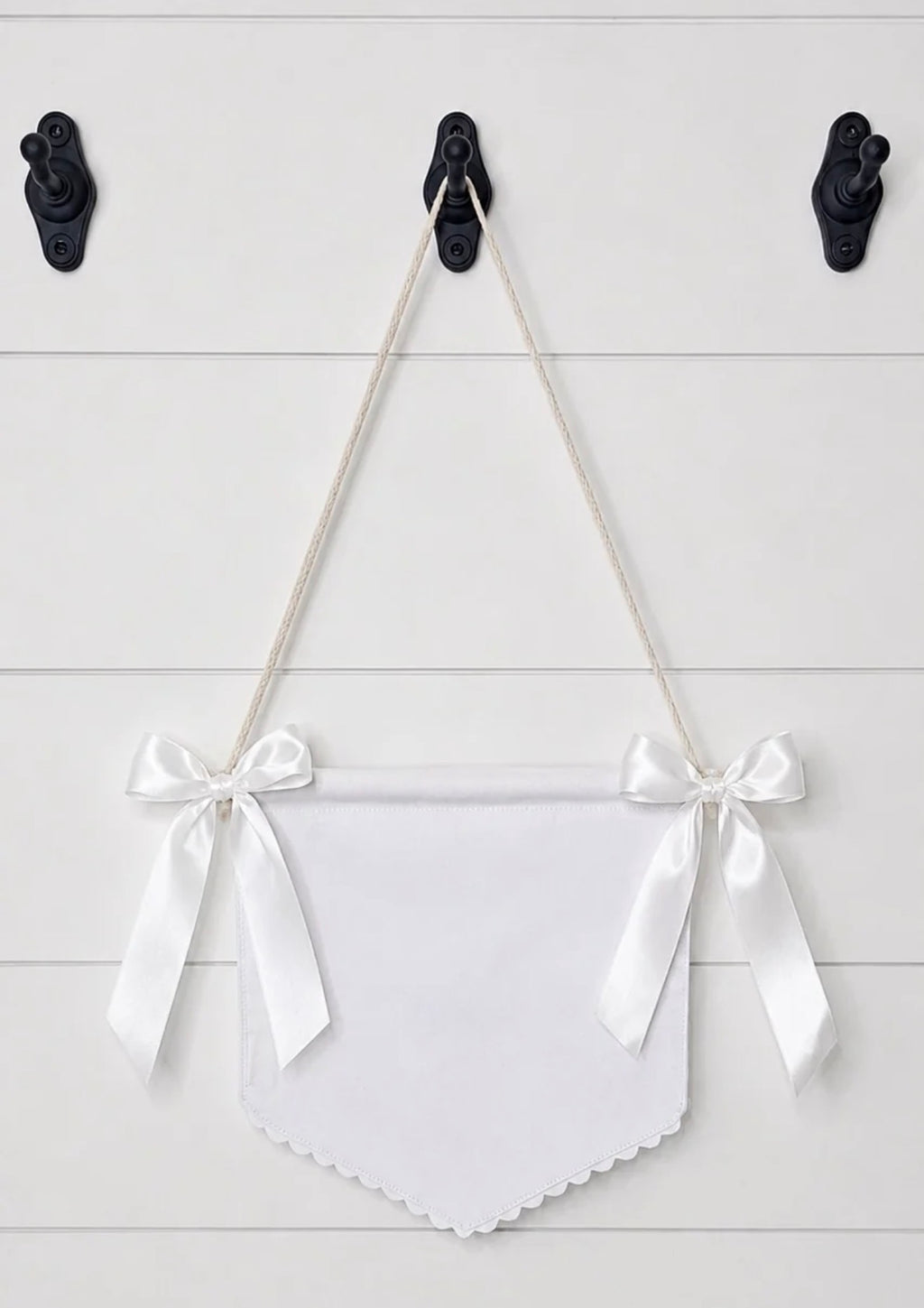 Cotton Canvas Baby Banner