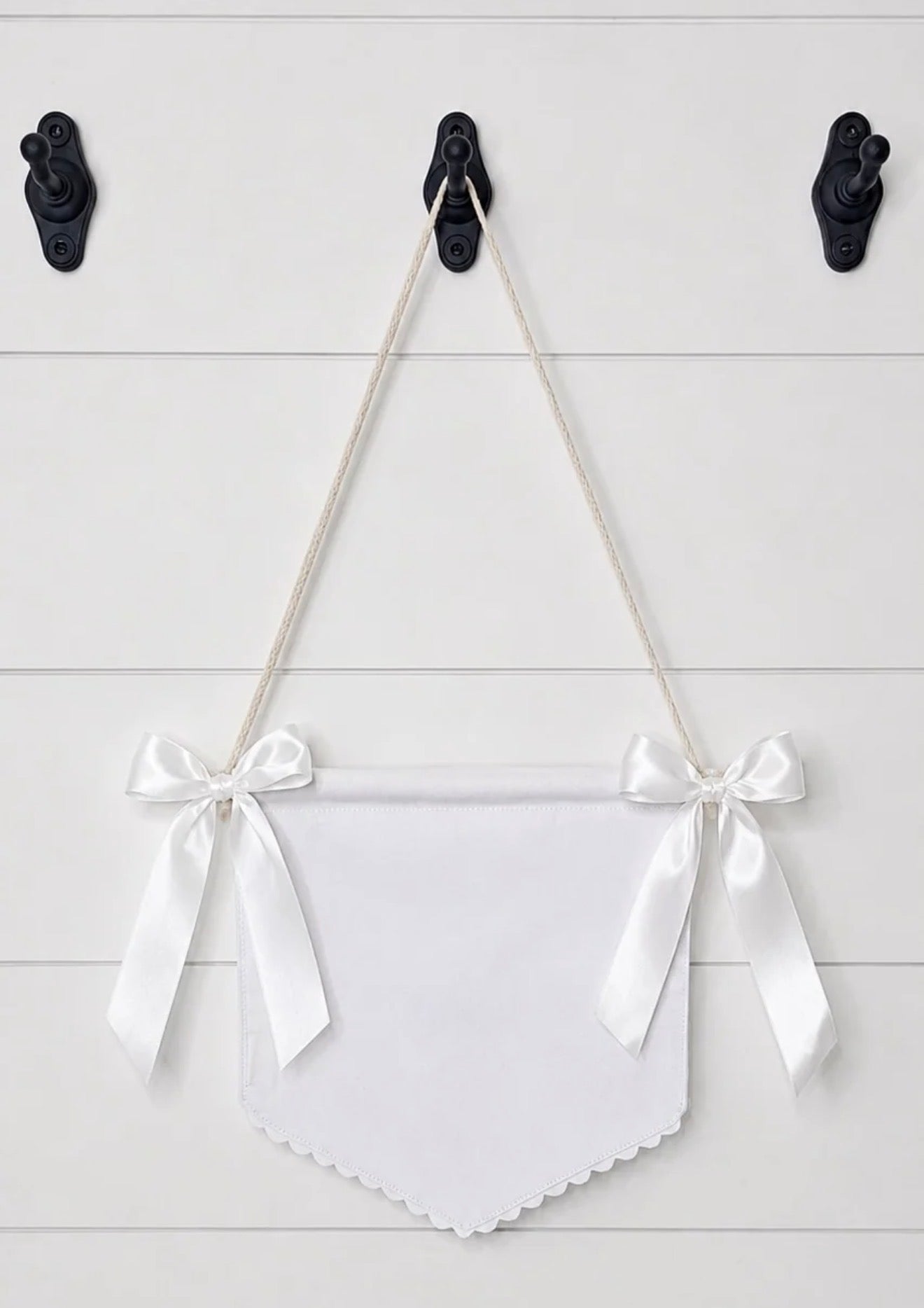 Cotton Canvas Baby Banner