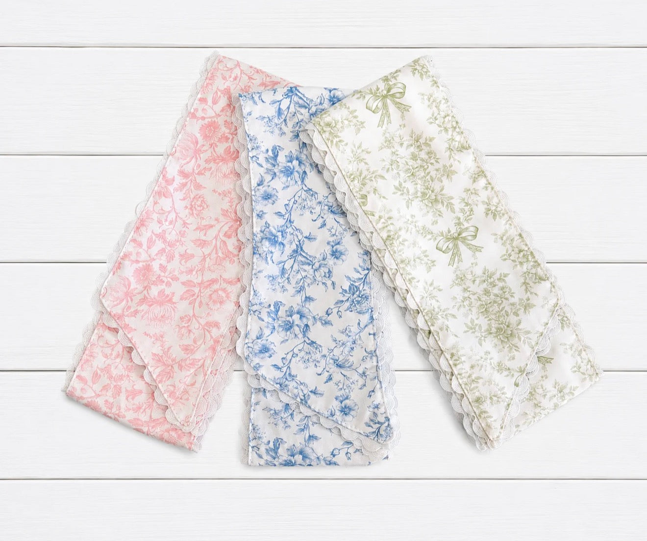 Toile Wreath Sashes