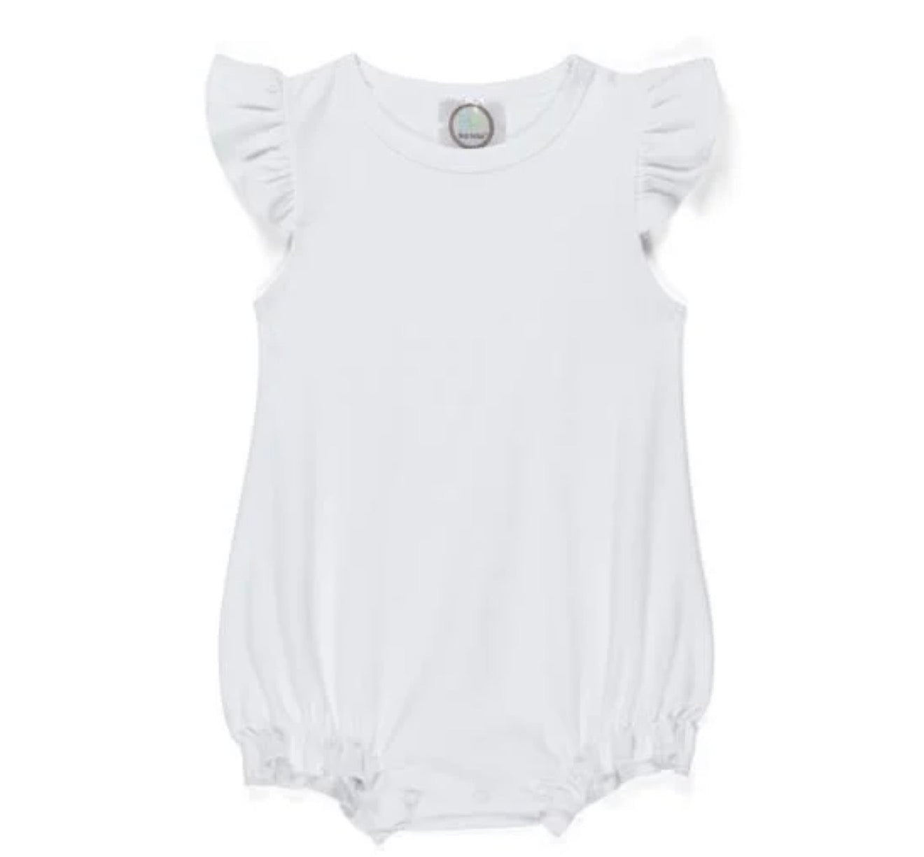 Girl's Flutter Sleeved Bubble