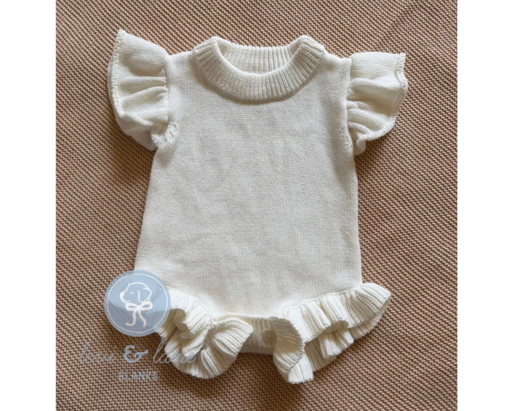The Magnolia Flutter - Ruffle Romper