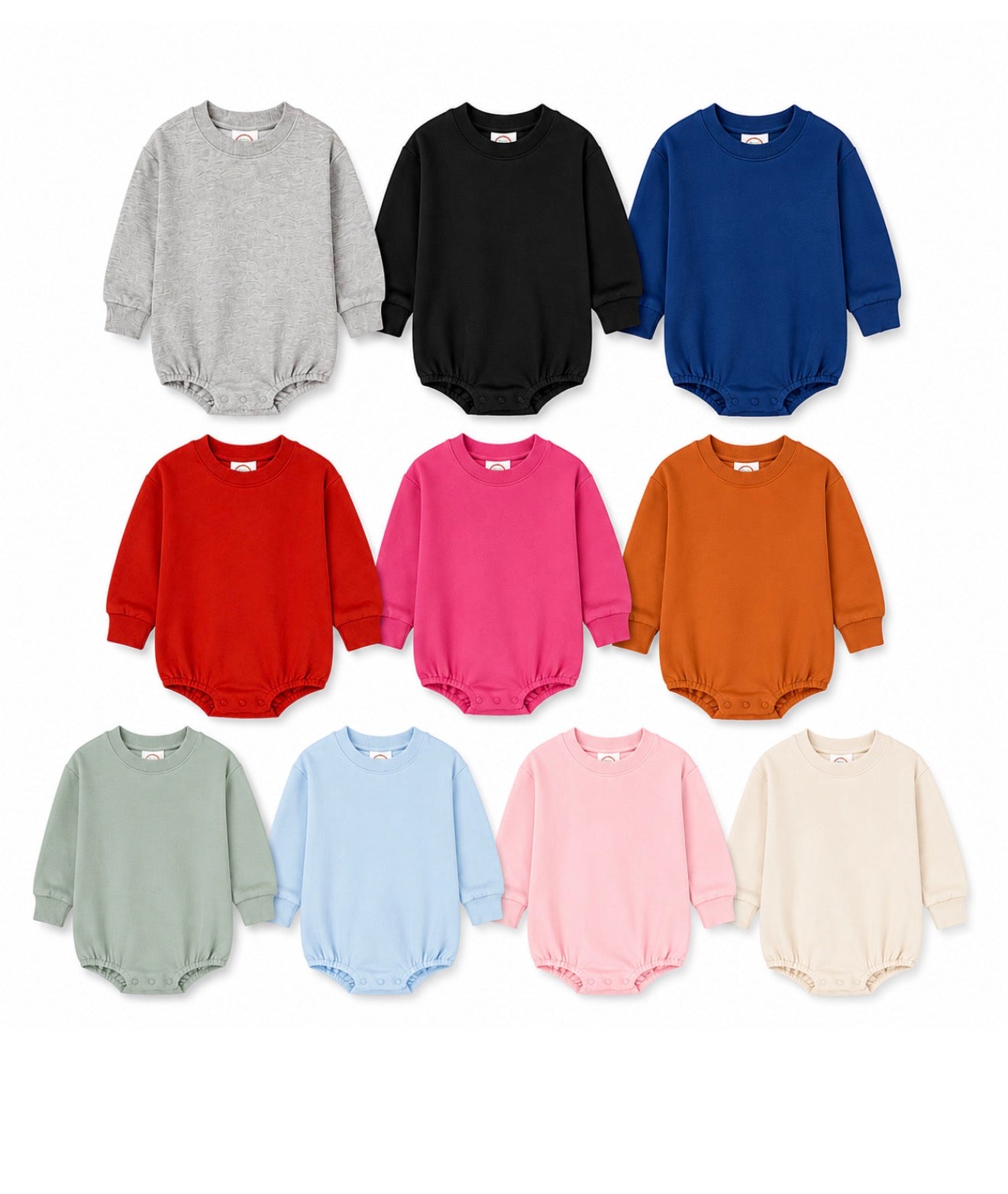 Sweatshirt Bubble Romper