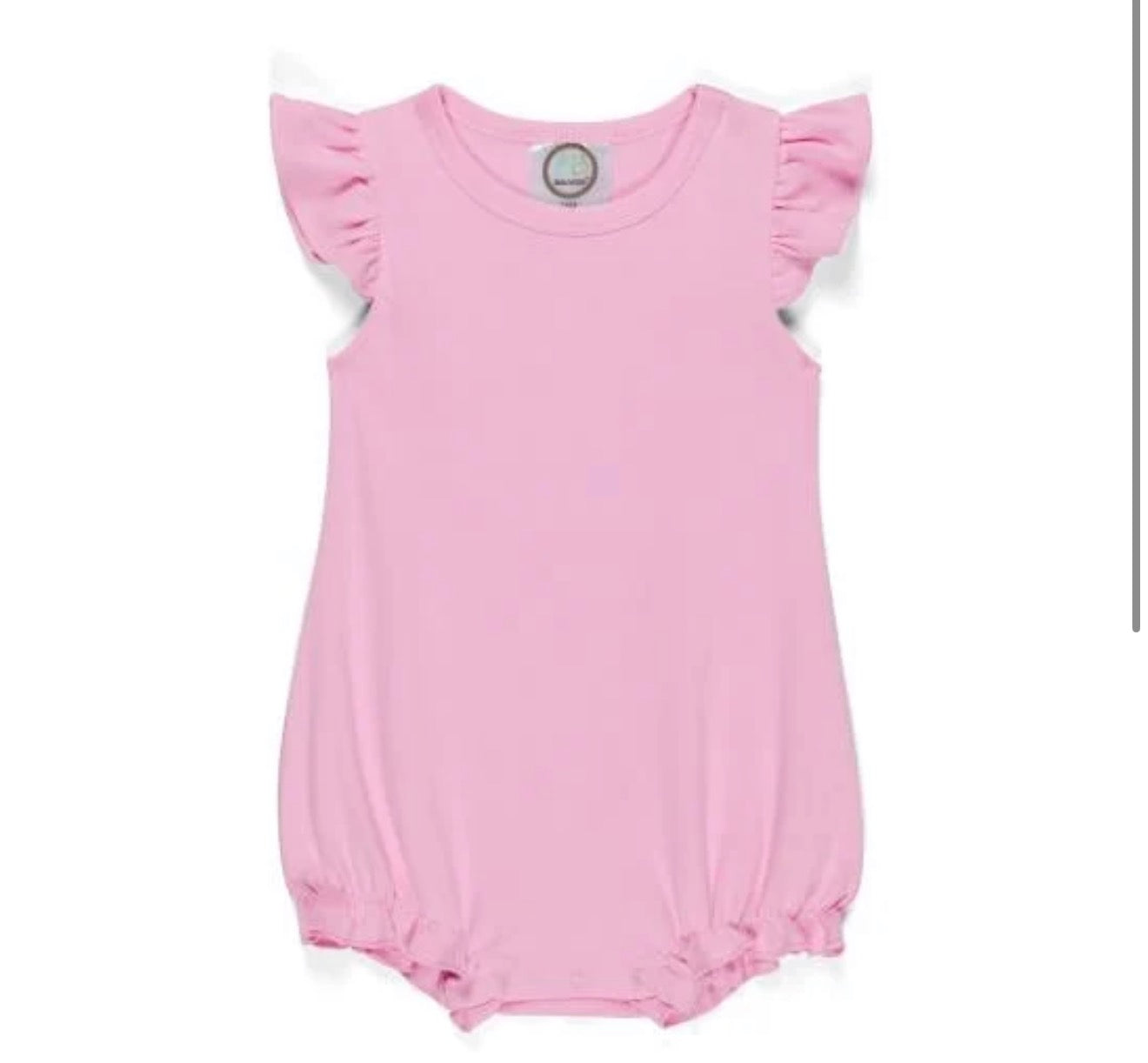 Girl's Flutter Sleeved Bubble