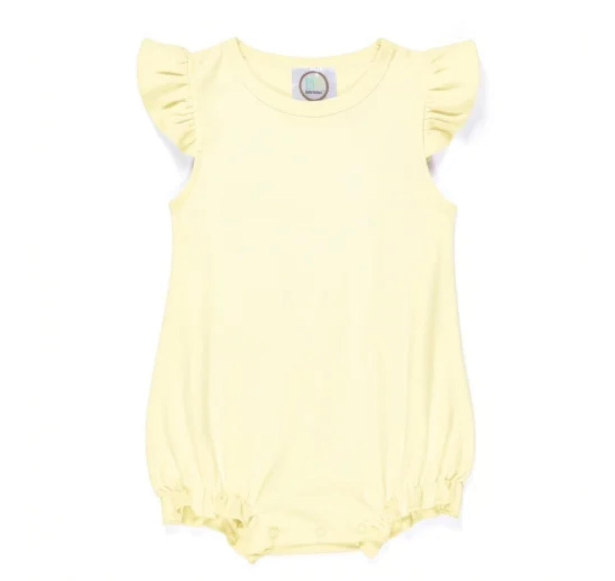 Girl's Flutter Sleeved Bubble