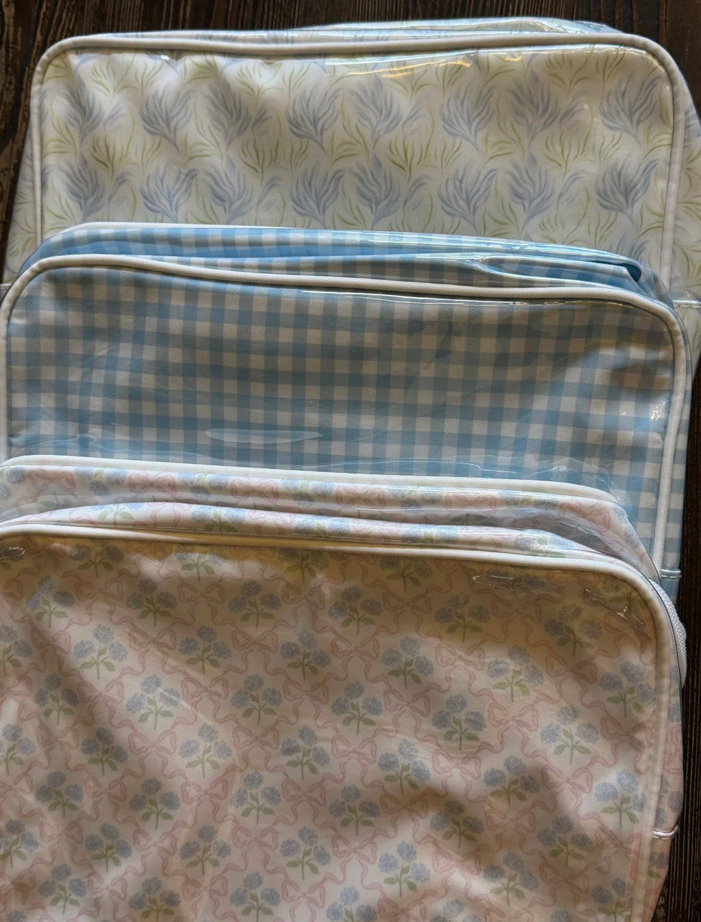 Large Wipeable Zipper Pouch