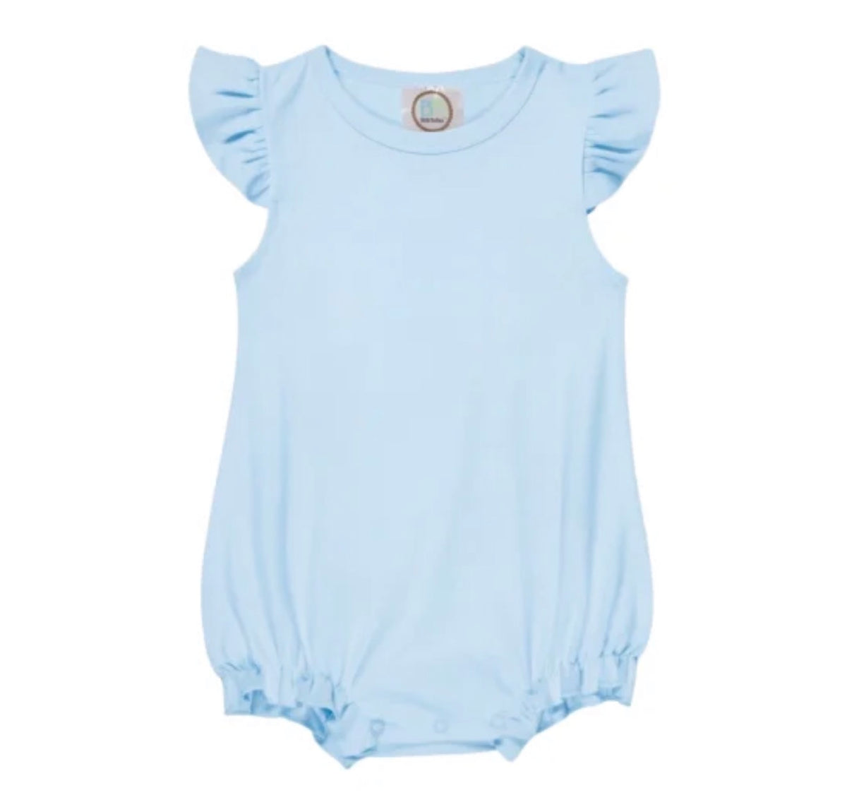 Girl's Flutter Sleeved Bubble