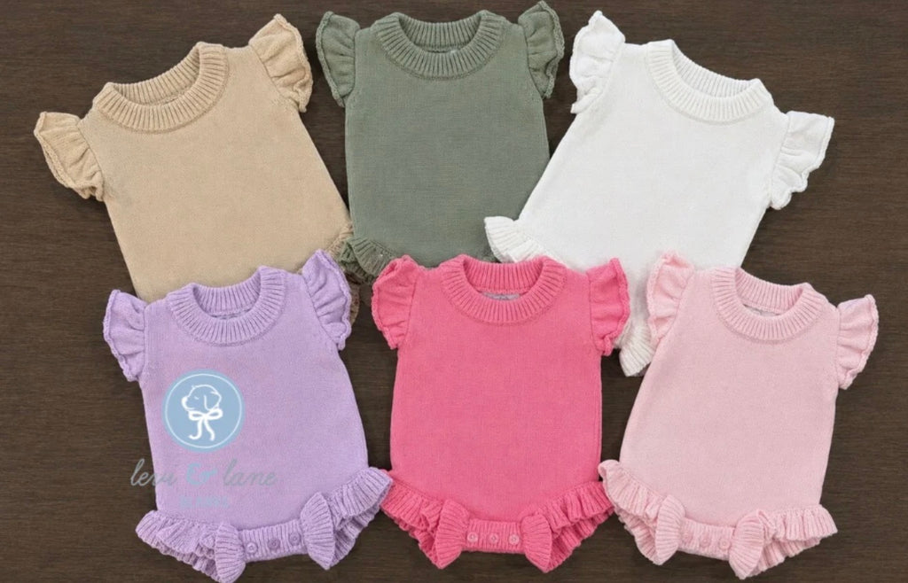 The Magnolia Flutter - Ruffle Romper