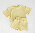Boys French Terry Shorts Set