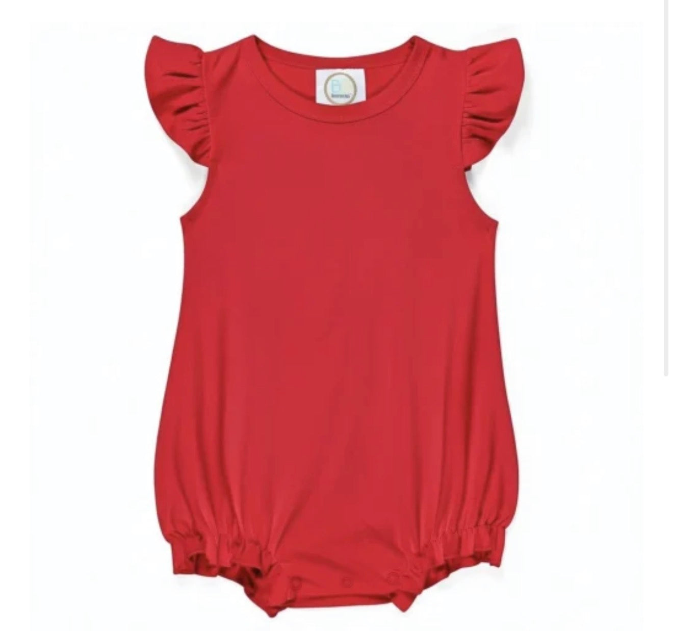 Girl's Flutter Sleeved Bubble