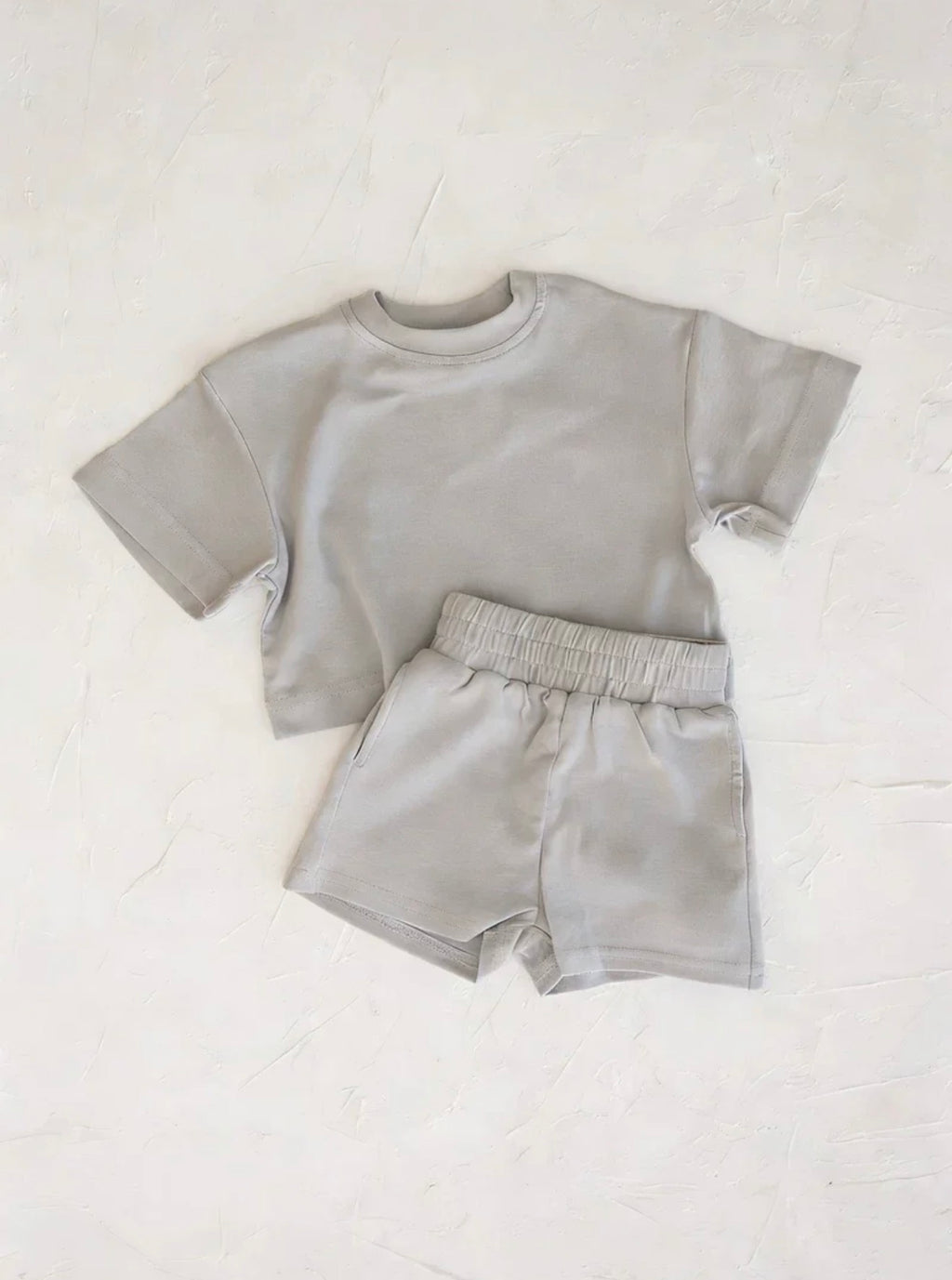 Boys French Terry Shorts Set
