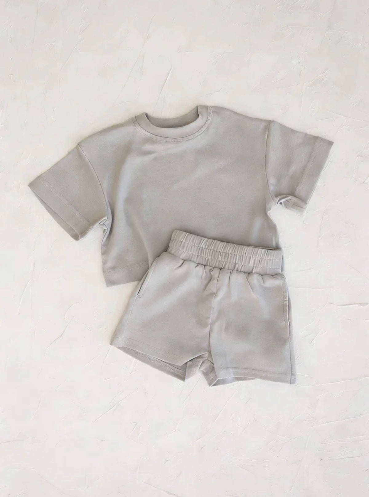 Boys French Terry Shorts Set