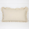 French Stripe Ruffle Pillow Covers
